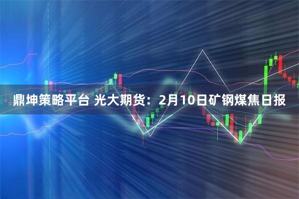 鼎坤策略平台 光大期货：2月10日矿钢煤焦日报